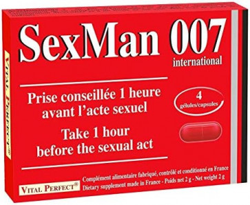 Sexman 007 Vital Perfect® 4 gélules