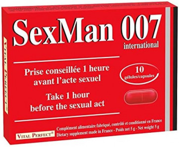 Sexman 007 Vital Perfect® 10 gélules