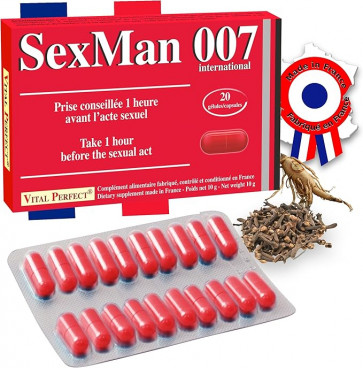 Sexman 007 Vital Perfect® 20 gélules