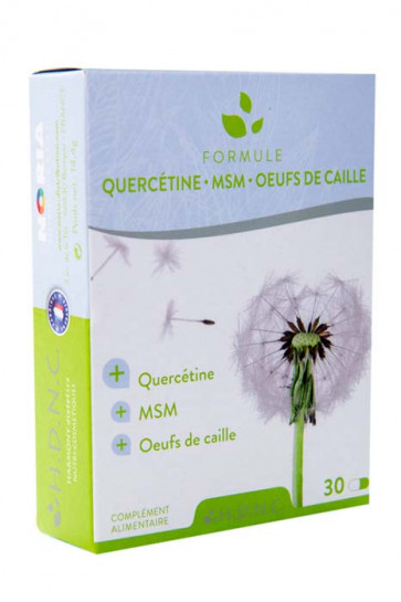 Formule Quercétine • MSM • Œufs de caille H.D.N.C