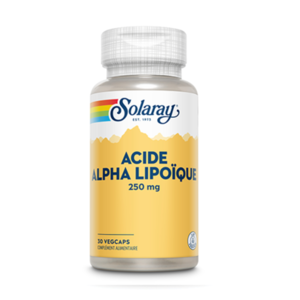 Acide Alpha Lipoïque Solaray 250mg