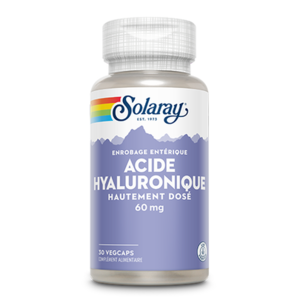 Acide Hyaluronique Hautement Dosé 60mg Solaray