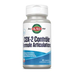 COX2 Contrôle - Glucosamine 500mg + MSM 250mg + Chondroïtine 50mg Kal