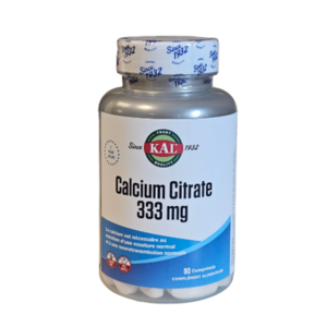 Citrate de Calcium 333mg Kal