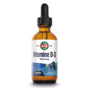 Vitamine D3 liquide 10 mcg Solaray 53ml