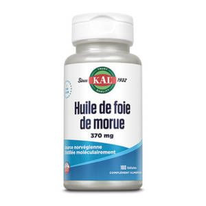 Huile de foie de morue 370mg Kal