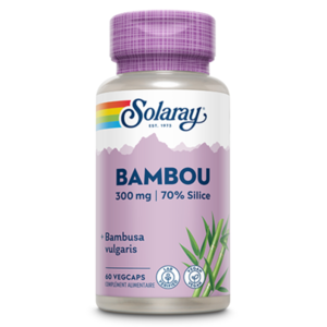 Silice Bambou 300mg standardisé à 70% de Silice Solaray