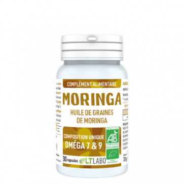 Huile de graines de Moringa Bio LT Labo