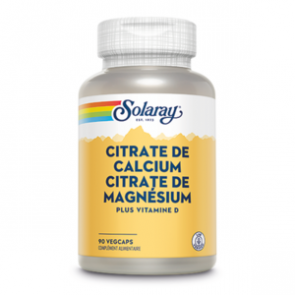 Calcium + Magnésium + Vitamine D Solaray