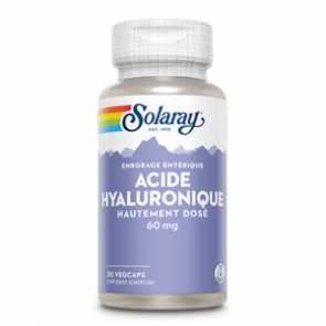 Acide Hyaluronique Hautement Dosé 60mg Solaray