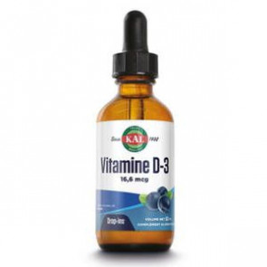 Vitamine D3 liquide 10 mcg Solaray 53ml