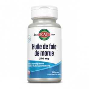 Huile de foie de morue 370mg Kal