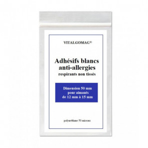 Adhésifs ronds pour les aimants de 12 à 15 mm VITALGOMAG®